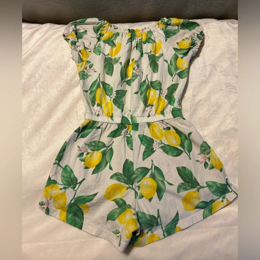 Old Navy Puff-Sleeve Jersey-Knit Romper - Lot of 2